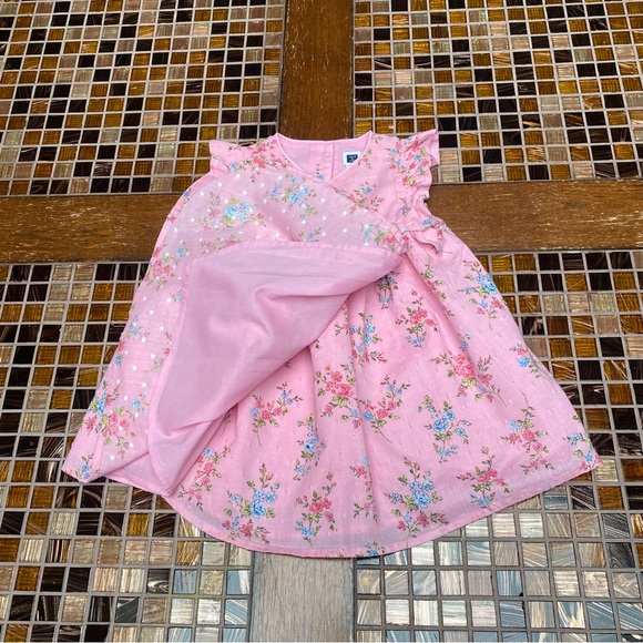 Janie and Jack Floral Girl Dress - Picture 5 of 8